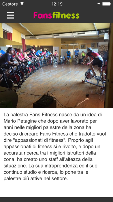 Fans Fitness Palestra screenshot 4