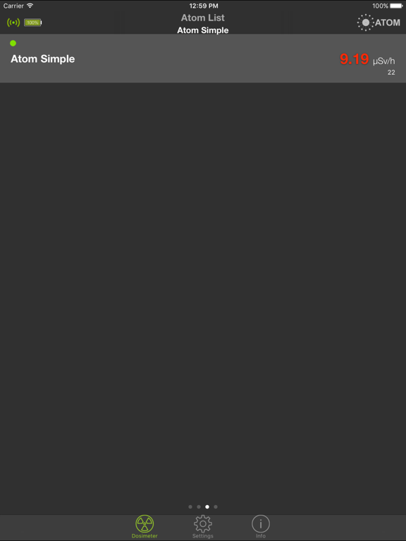 Screenshot #6 pour Atom Radiometer