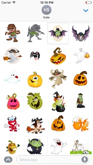 Halloween Stickers Scary Edition(圖2)-速報App