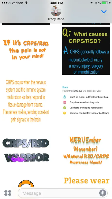 RSD/CRPS Awareness - Sticker Pack