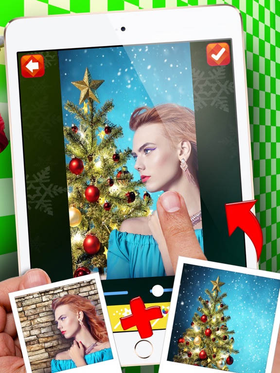 Screenshot #5 pour Noël Éditeur De Fond - Meilleure Photo Mélangeur