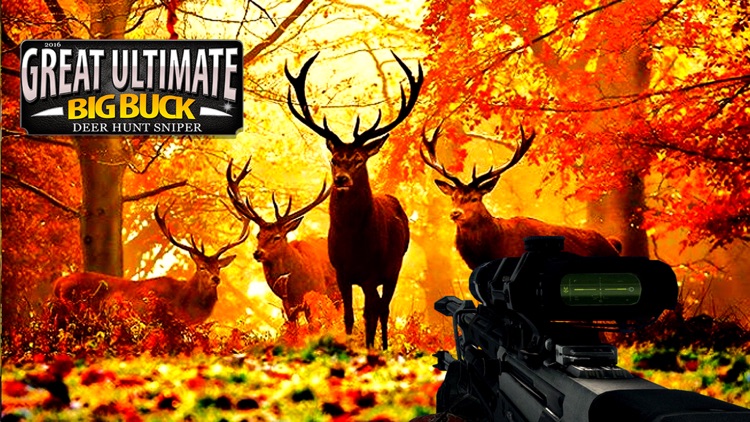 2016 Great Ultimate Big Buck Deer Hunt Sniper Pro