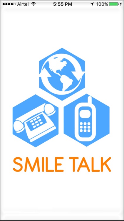 SMILE TALK Calling Card