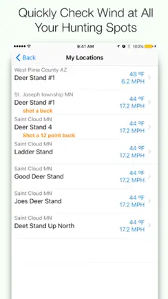 Wind Direction for Deer Hunting - Deer Windfinder iPhone image 2