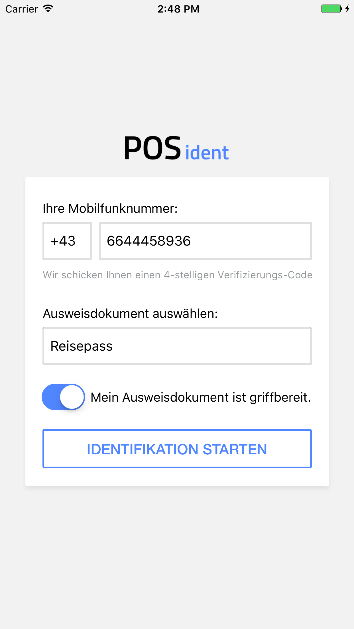 POSident - Video Legitimierung screenshot 3