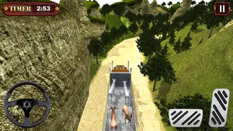 Animal Rescue Transporter Truck & 3D driving game