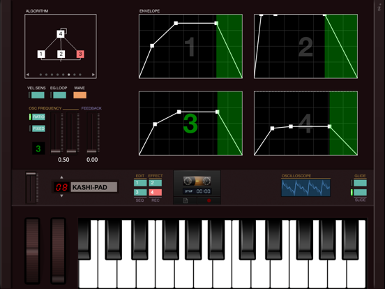 Screenshot #2 for DXi FM synthesizer