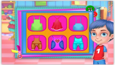 ファッションデザイナーとドレスメーカー 女の子のためのゲーム無料のおすすめ画像5