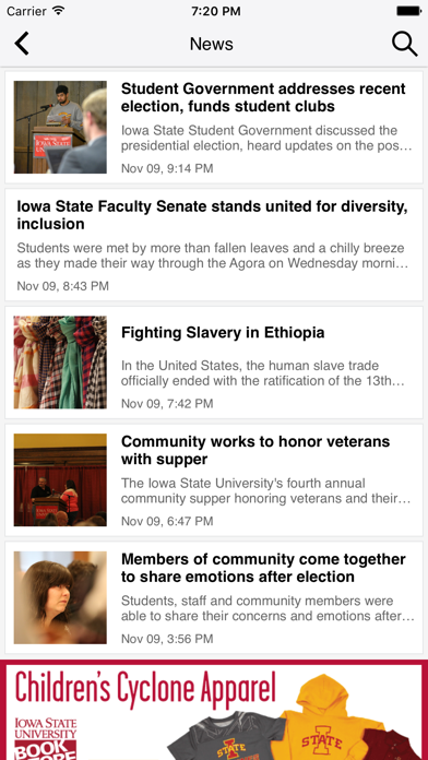 ISD Mobile iPhone screenshot