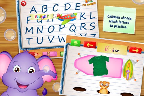 123 Kids Fun ALPHABET - English Alphabet for Kids screenshot 2
