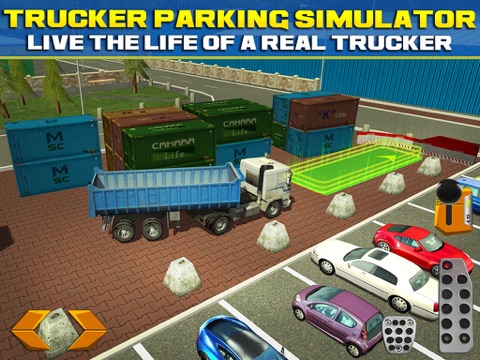 Screenshot #4 pour Trucker Parking Simulator Gratuit Jeux de Voiture de Course