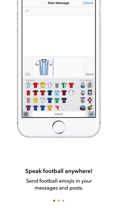 GoldCleats - サッカー絵文字キ... screenshot1