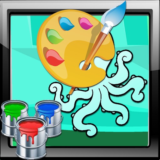 Color Games Sea Animals Version Icon