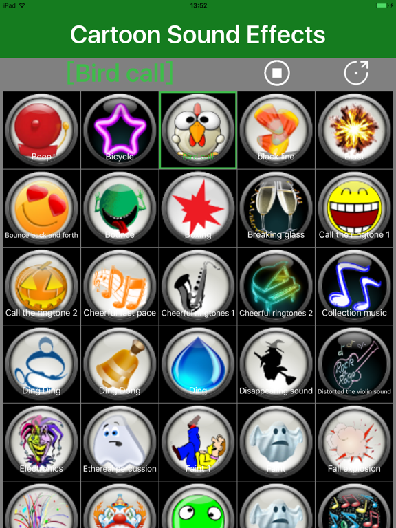 Screenshot #4 pour Cartoon Sound - 190 Free Sound Effects