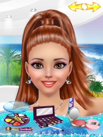 Surfer Girl Makeover: Makeup & Dress Up Kids Games screenshot 3