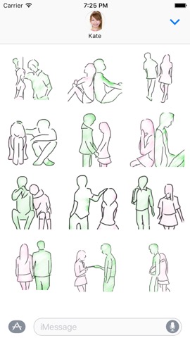 Couples Sticker Liteのおすすめ画像2