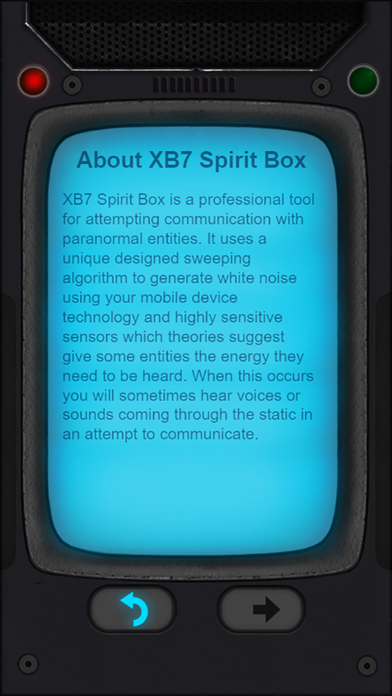 XB7 Pro Spirit Box Screenshot