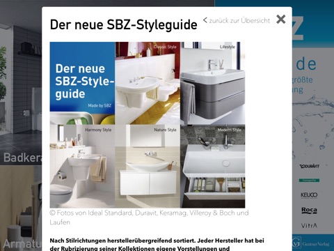 SBZ Badguide – Deutschlands größte Badausstellung screenshot 4
