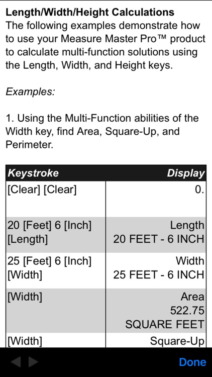Measure Master Pro Feet Inch Fraction Calculator screenshot-3