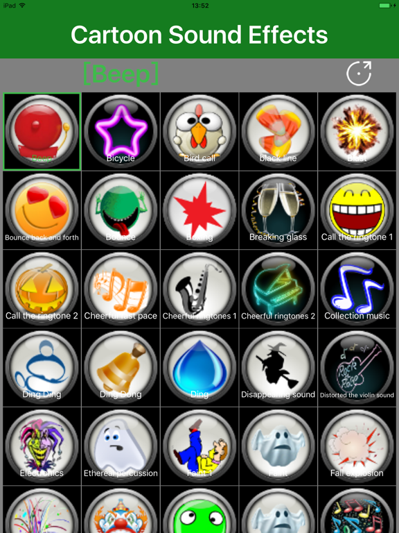 Screenshot #5 pour Cartoon Sound - 190 Free Sound Effects