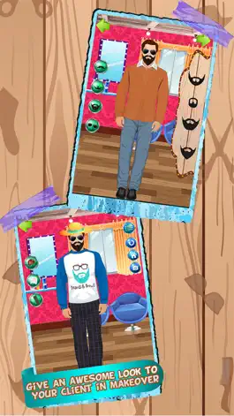Game screenshot Игры для девочек салон для бритья бороды mod apk