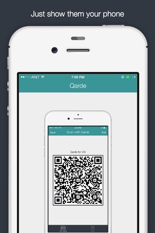 Qarde - Share Contact Info with a QR Code screenshot 4