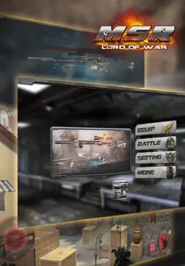 Game screenshot MSR Remington Sniper Rifle Simulator with Mini Shooting Game for Free Lord of War by ROFLPlay mod apk