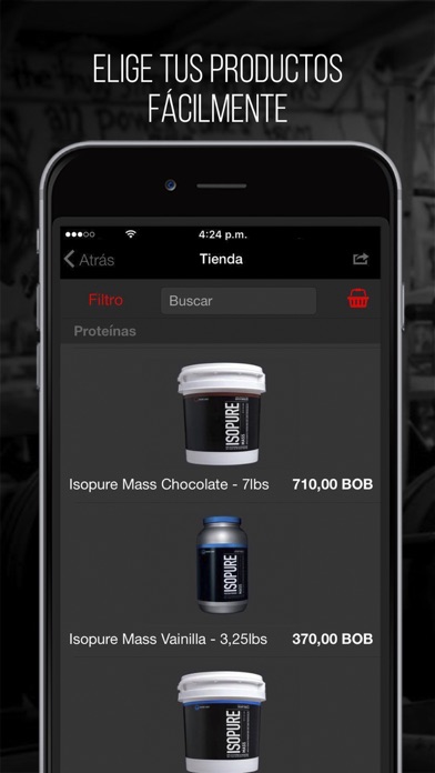 MuscleShop screenshot