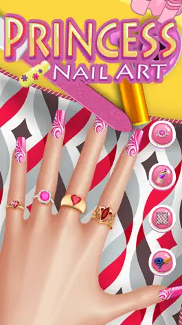 Game screenshot Princess Nail  Art Salon Games For Kids mod apk