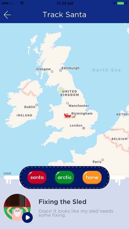 Santa Tracker - Where is Santa Claus?
