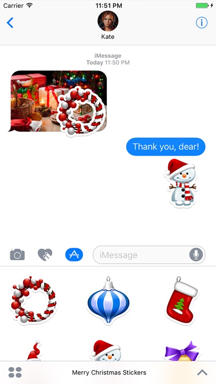 Merry Christmas Stickers!