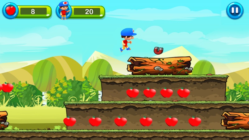 Super Jungle World - Boy Run Adventure Apple screenshot 2