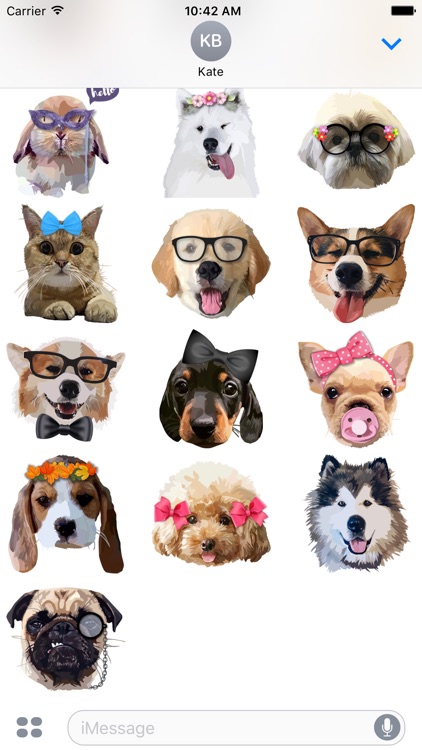 Cats & Dogs - Redbubble sticker pack