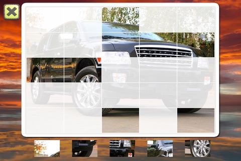 Car Puzzle - fun for kids 2- 5 cool cars and big trucks screenshot 2