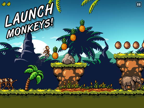 Monkey Flight 2 iPad app afbeelding 1