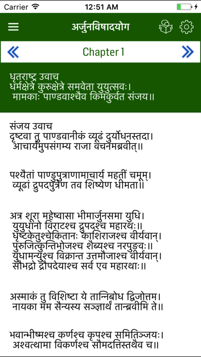 Screenshot #2 pour Bhagavath Gita in Hindi