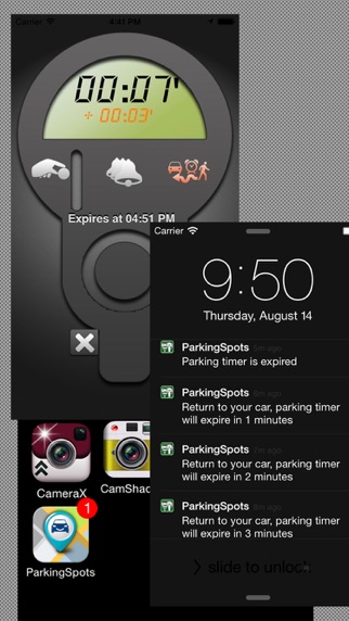 Screenshot #3 pour Parking+GPS Locations