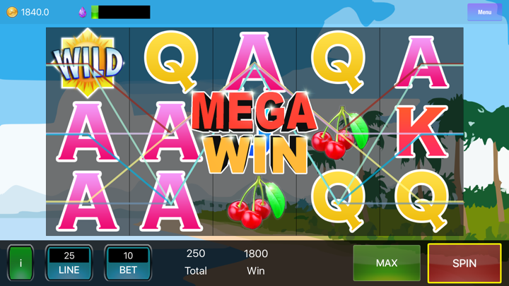 Screenshot #1 pour Casino Slots Fruits - Slots Machine with Treasure Box Bonus Game