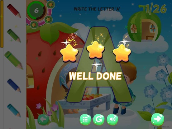Screenshot #5 pour Alphabet Learning for Kids ABC Tracing Letter
