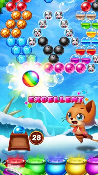 Lovely Bubble Play Color screenshot 2