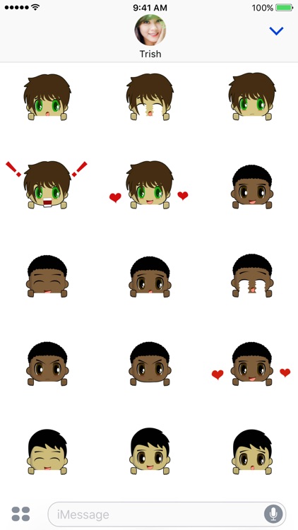 Bubble Chibis - Cute Animated Stickers screenshot-3