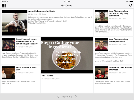 ISD Mobile iPad screenshot