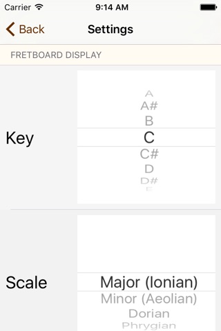 ScaleGenius: Scales For Alternate Guitar Tunings screenshot 3