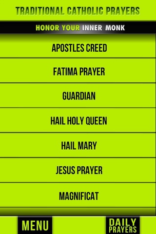 Honor Your Inner Monk - Saint Meinrad Archabbey Prayer App screenshot 4