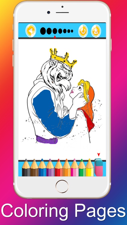Princess Coloring Pages Beauty and the Beast