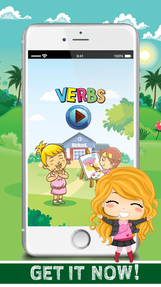 Baby Learn Verbs Flashcards: English Vocabulary Learning - 1.0.1 - (iOS)