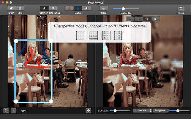 ‎After Focus - Екранна снимка с ефектите на боке, замъгляване на фона на снимката