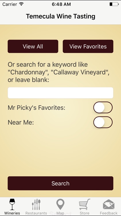 Mr. Picky's Temecula Wine Tasting