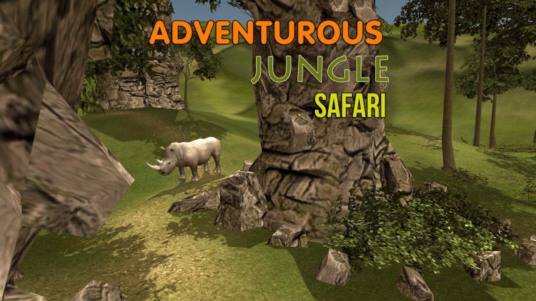 Wild Rhino Hunter Simulator – Hunt down animals in this jungle shooting simulation game screenshot-3