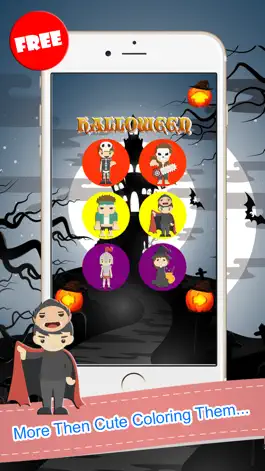 Game screenshot Happy Halloween Trick Or Treat Coloring Book Games hack